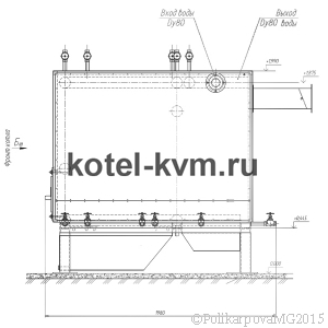 Чертеж угольного котла 500 кВт