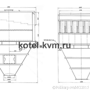 Чертеж циклона ЦБ-49