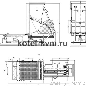 Чертеж топки ТШПМ-2,0
