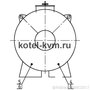 Чертеж резервуара РГС-50